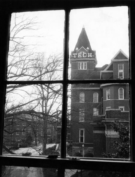 Tech Tower in the 1960s